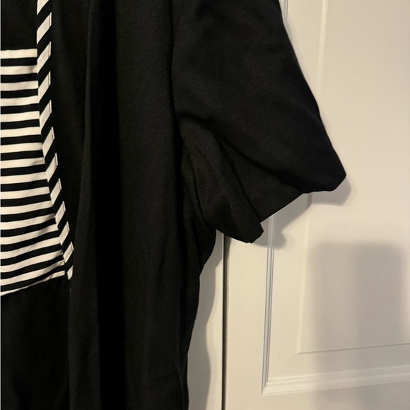 Petite Super Cute Black Dress with built in Jacket Shawl. Like New! - Picture 8 of 10